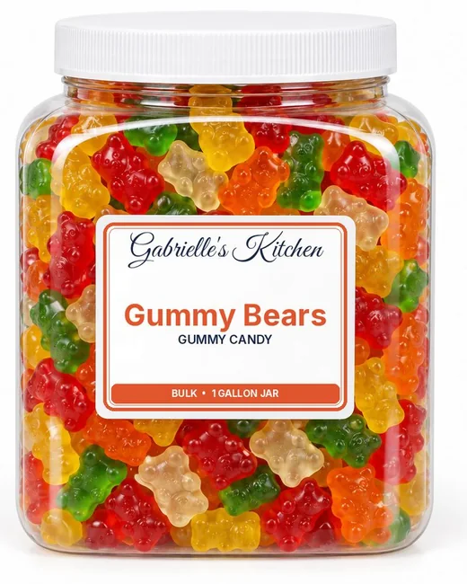 Gummy Bears gallon jar