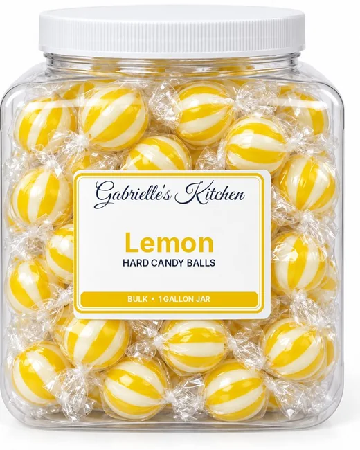 Lemon gallon jar